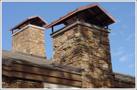 Stone chimney caps||||