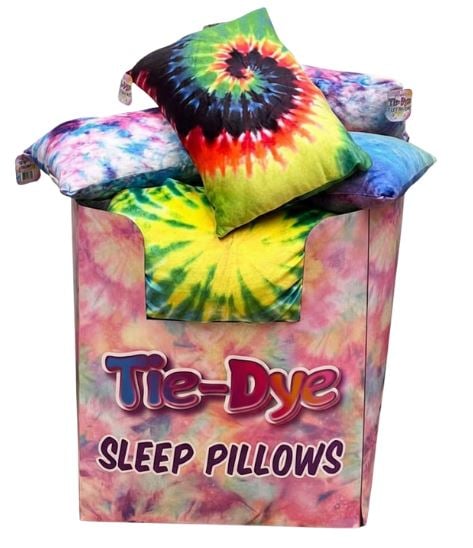 4776
TIE DIE PILLOWS
UPC 786892477600
48 CS/PK - DISPLAY
