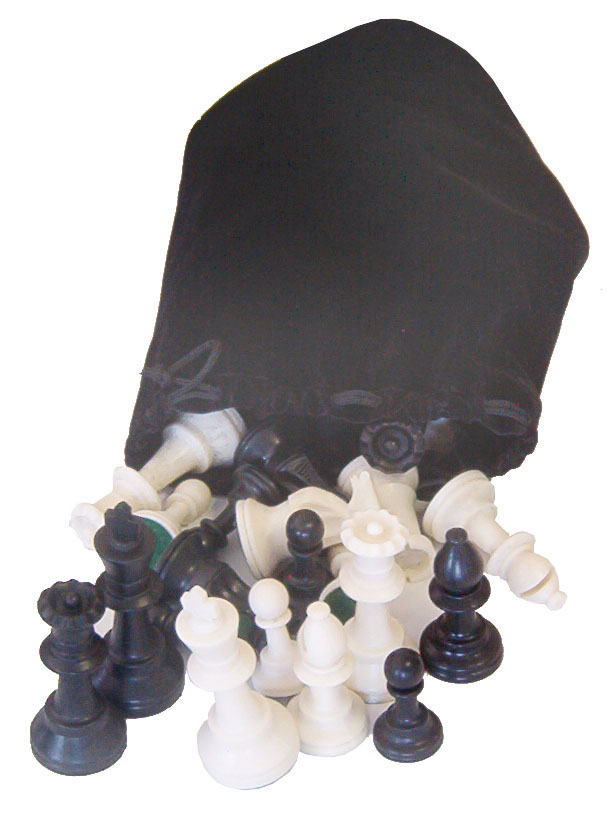 Chess Pieces w/Bag-#66