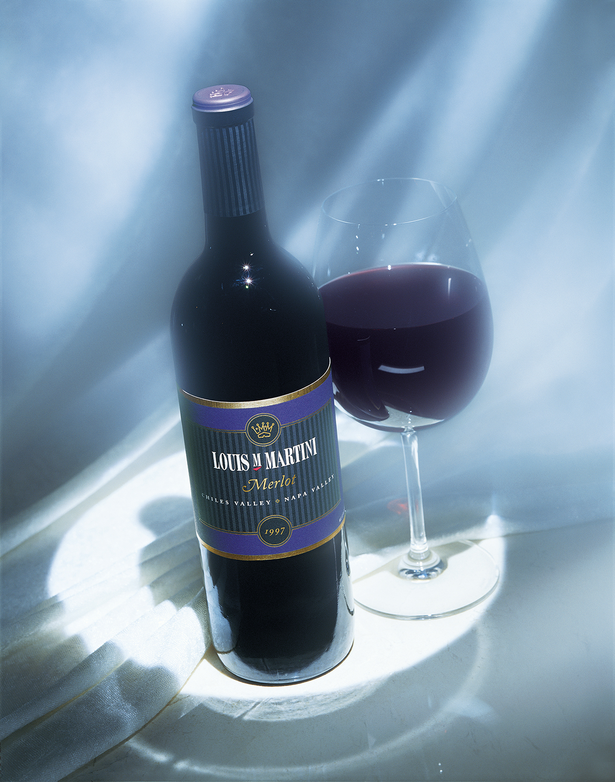 Wine Label Design for Louis Martini @ DesignSite.com