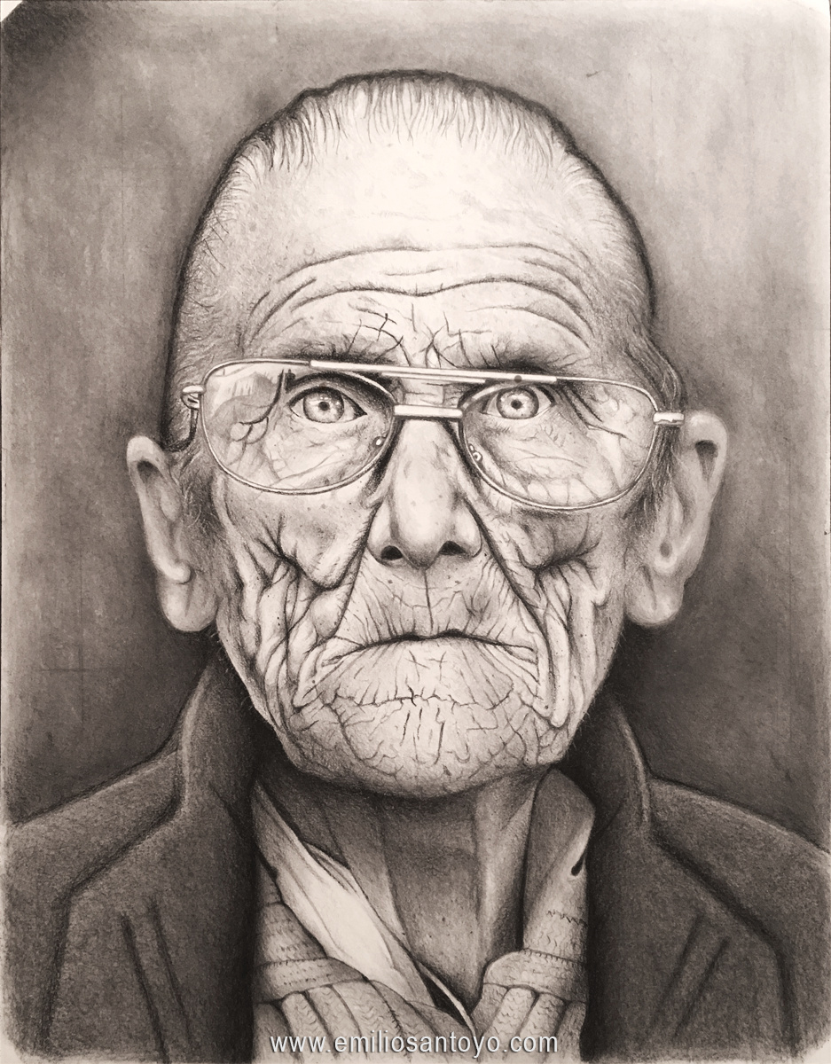 Man Portrait, 2017
Graphite on Paper
12 in × 16 in