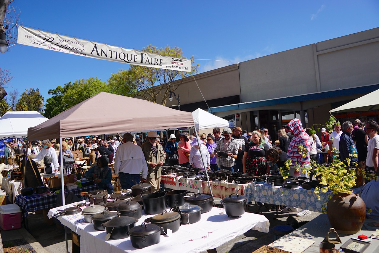 Antique Faire Petaluma Downtown