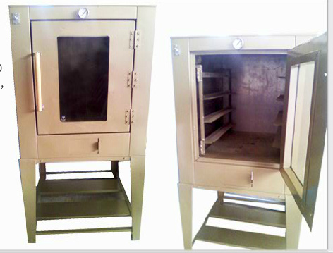 Modern interior with three tables and chairs