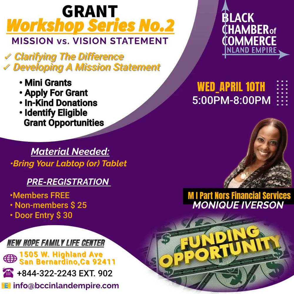 A flyer for workshop series number 2