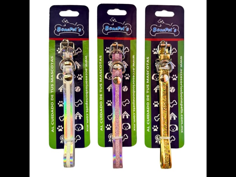 COLLAR VINIL BRILLANTE MINI
 30 CM