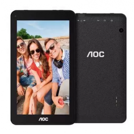 TABLET AOC A726
Procesador Quad Core Rockchip 
RK3126
Memoria interna de 8GB
Camara Frontal/Trasersa
Pantalla de 7"

Precio Contado:   $1,250.00
                          