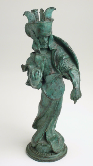 While King (Aragorn with palantir chess piece)
Artist: Bill Girard, Royal Oak, MI
Formerly collection of Allen Abramson
Photo courtesy of Ken Weikal, Farmington Hills, MI. 