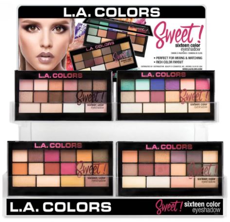 CAD92
SWEET! 16 COLOR EYESHADOW
