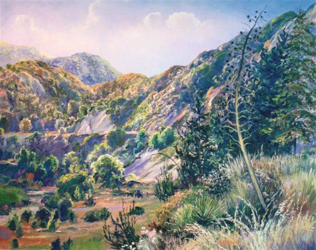 Kushnir, Big Tujunga Canyon, CA, 16x20