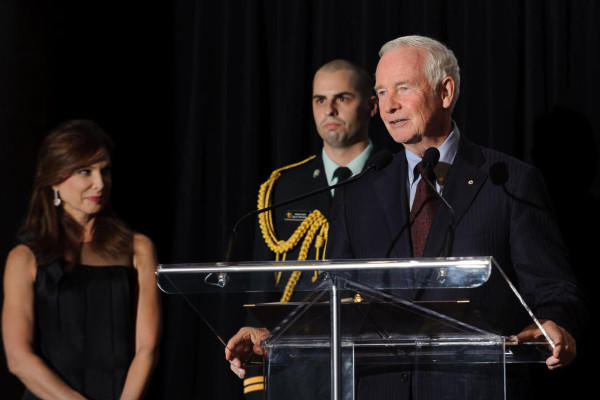 2010 - His Excellency, the Governor General of Canada , David Johnston
