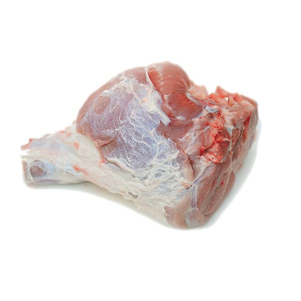 Pierna de cerdo con grasa