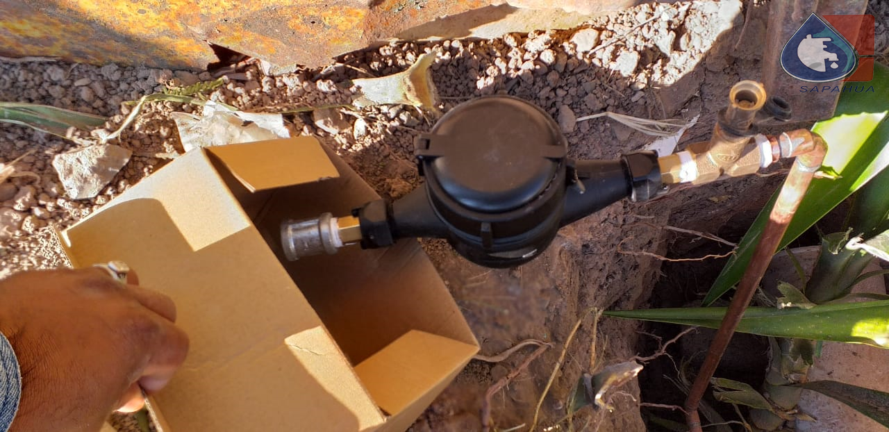 CONEXIÓN E INSTALACIÓN DE MEDIDOR EN CALLE SANTA CLARA COLONIA SANTA ISABEL