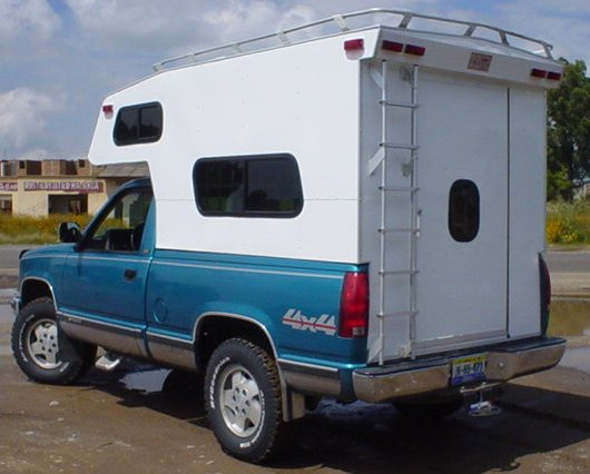campers volado pick up de aluminio