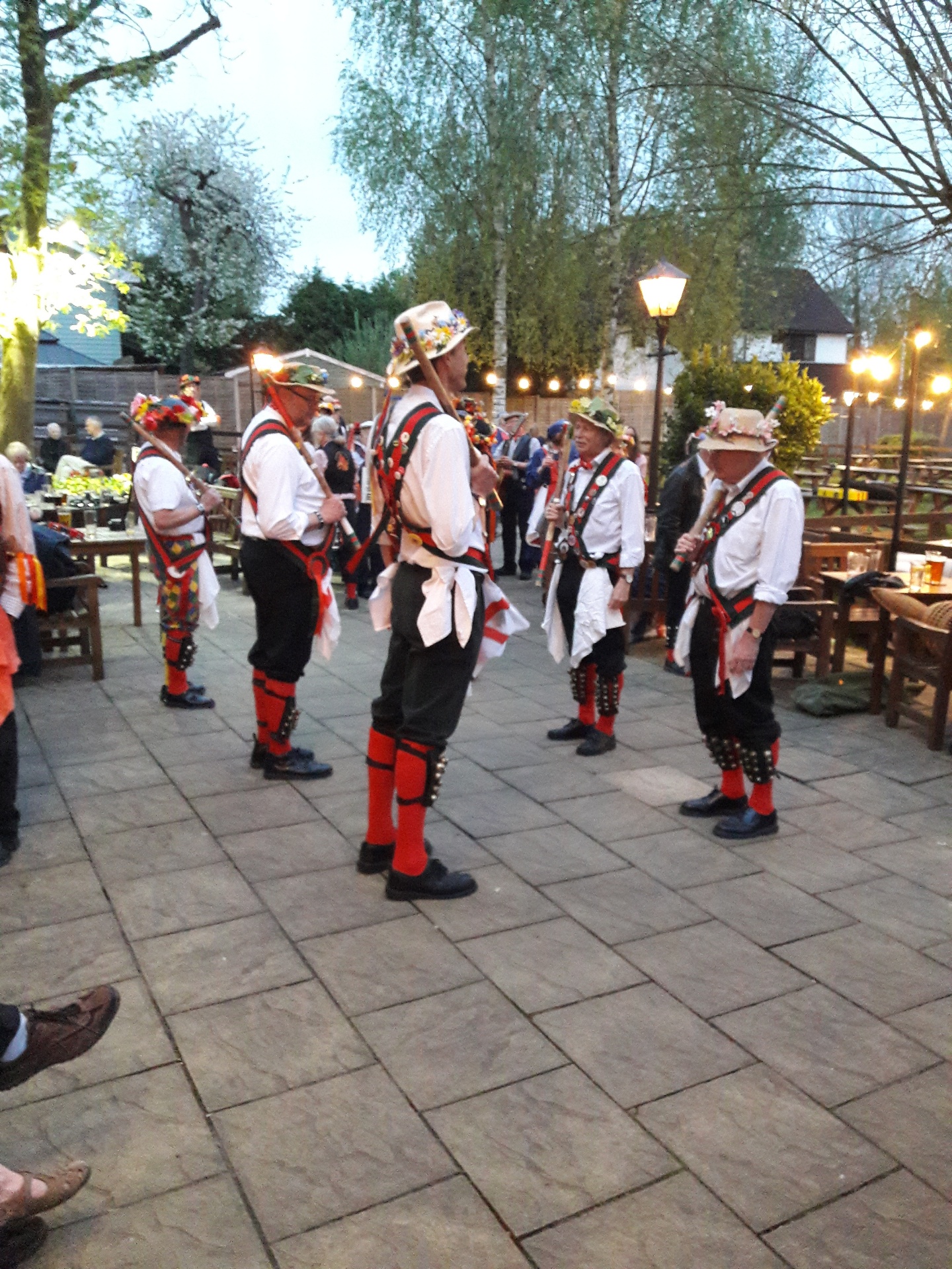 Ready for the next stick dance