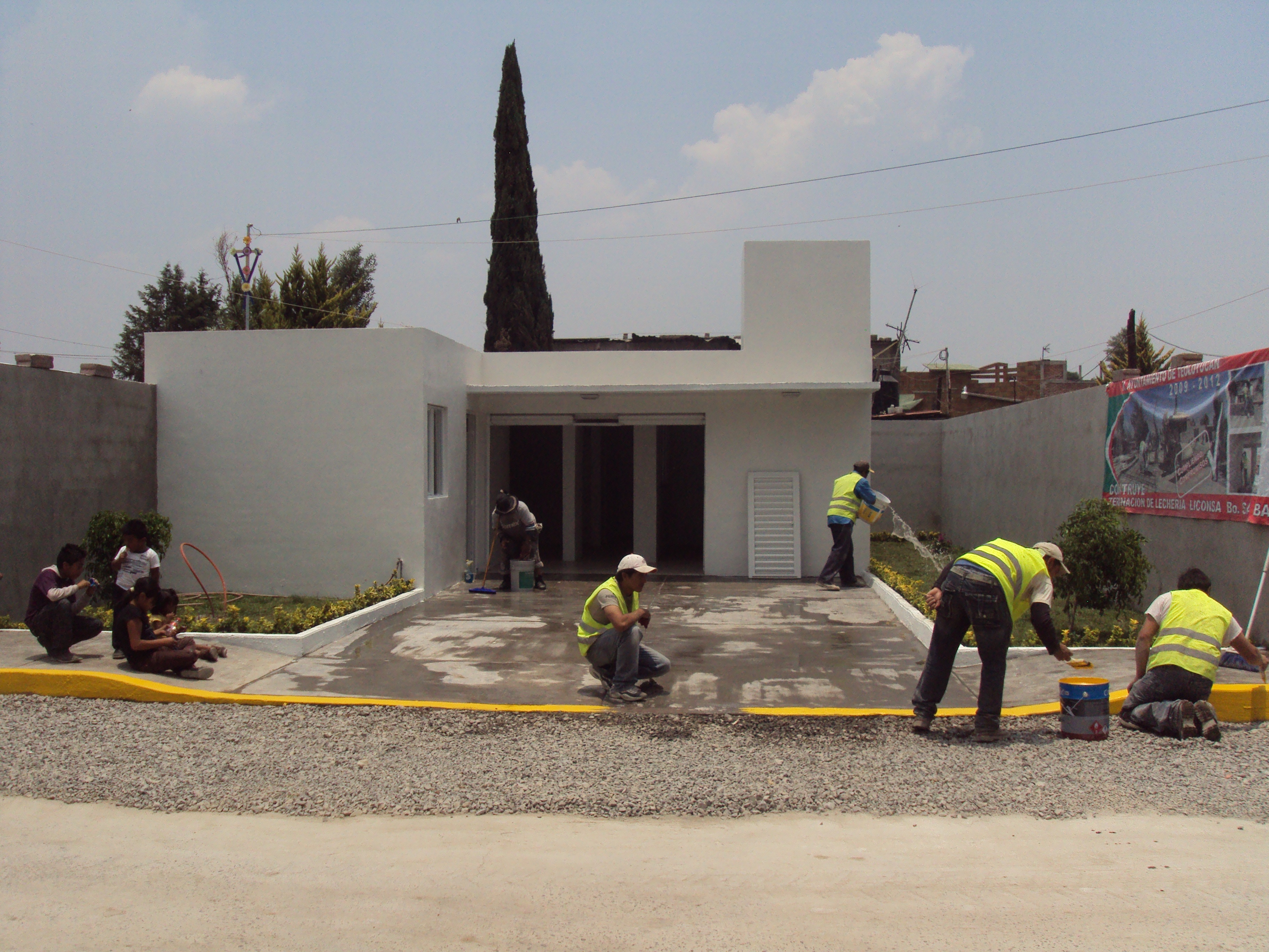 CONSTRUCCIÓN DE LECHERIA TEOLOYUCAN