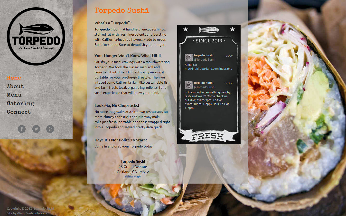 Torpedo Sushi Website