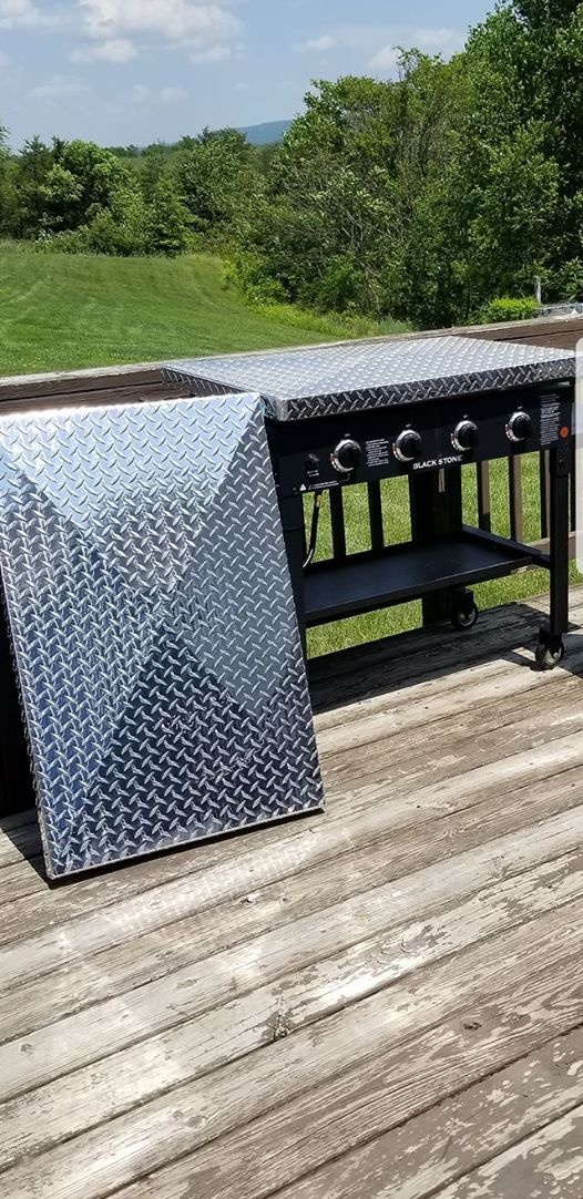 Diamond Plate Grill Covers