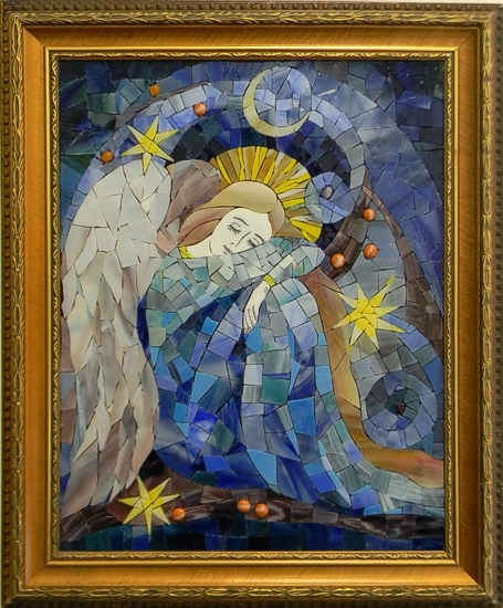"Sleeping Angel"
by Nataliya Guchenia
Size - 13-1/2"H X 10-1/2"W
$650.00