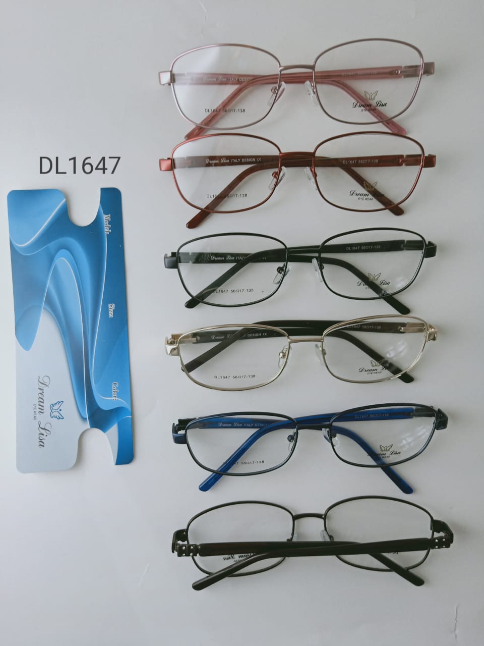 Modelo: DL1647
Colores: Vino, Azul, Cafe, Rosa, Negro y Dorado