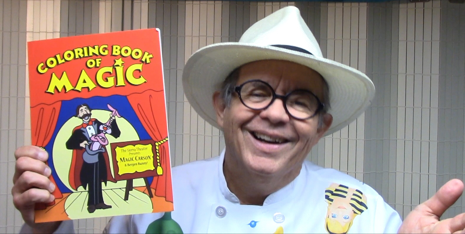 Video Of Mr. Pickles Magic Show Coloring Book.