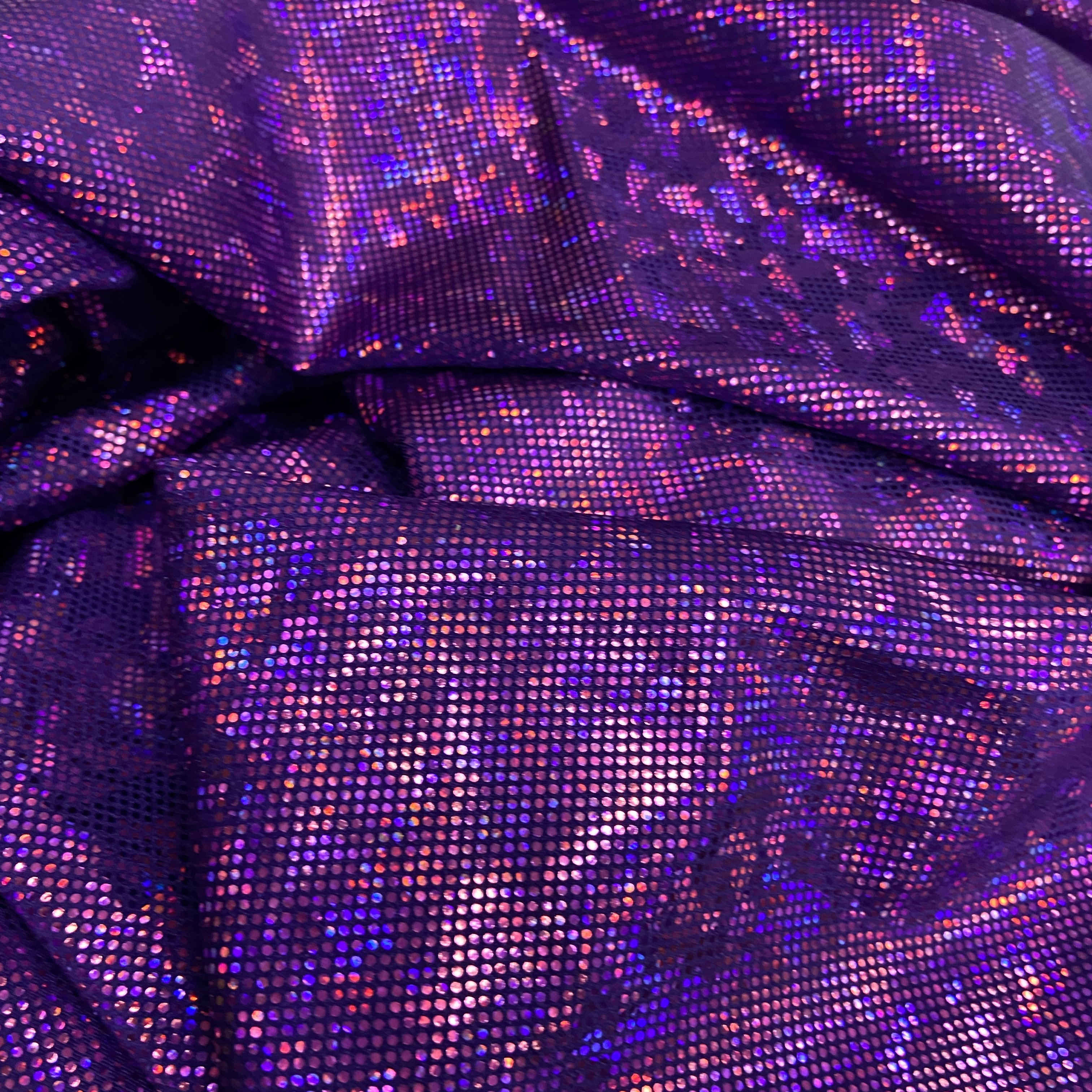 Amethyst shattered hologram 