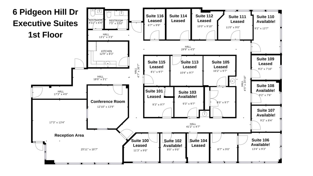 Executive Suites 1st Floor