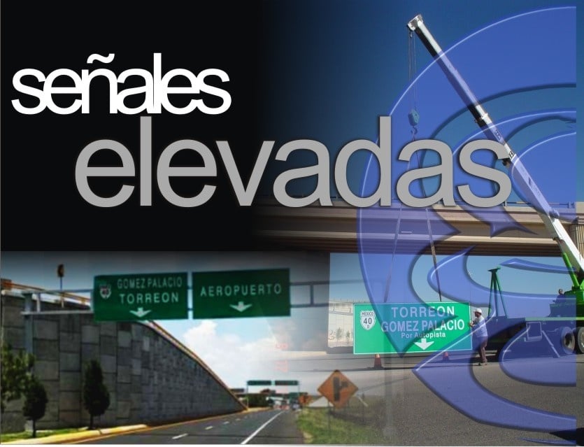 señales de destino elevadas