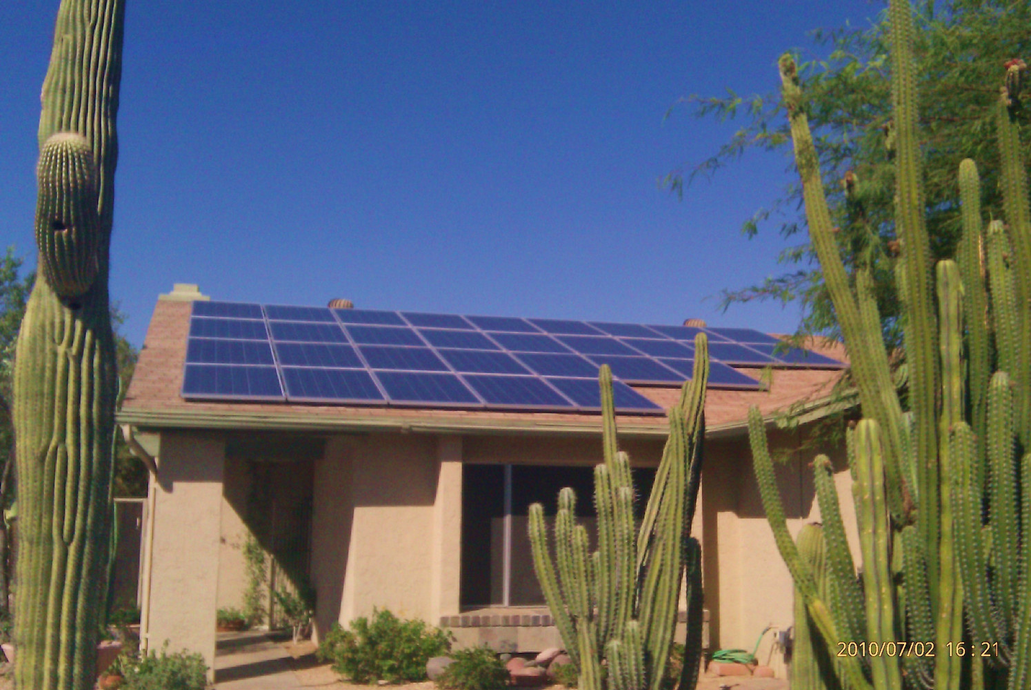 Scottsdale Area Solar Panel Roof Installation