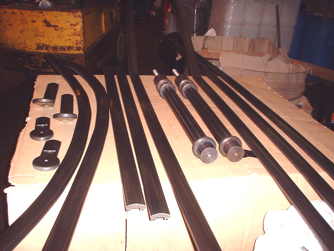 Bespoke handrail components.
Armatone CNG/F