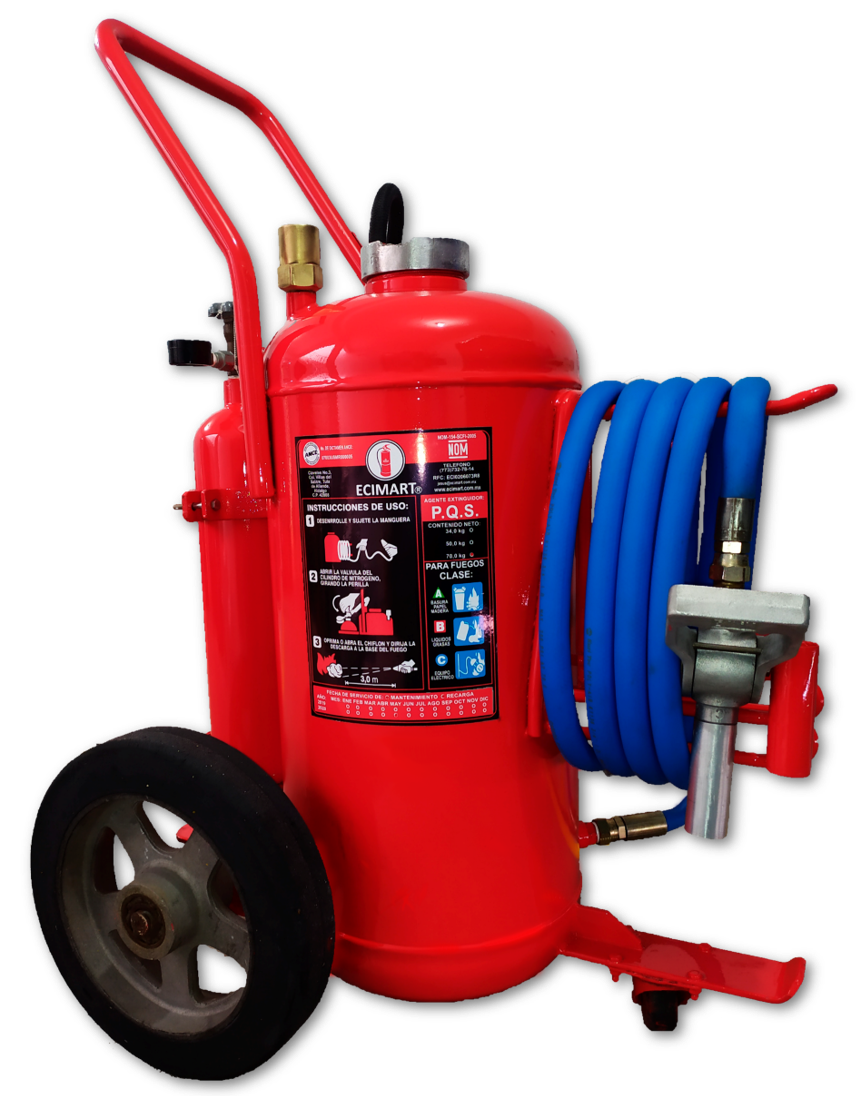                         MANTTO. Y RECARGA EXT. PQS 70 KG. C/C