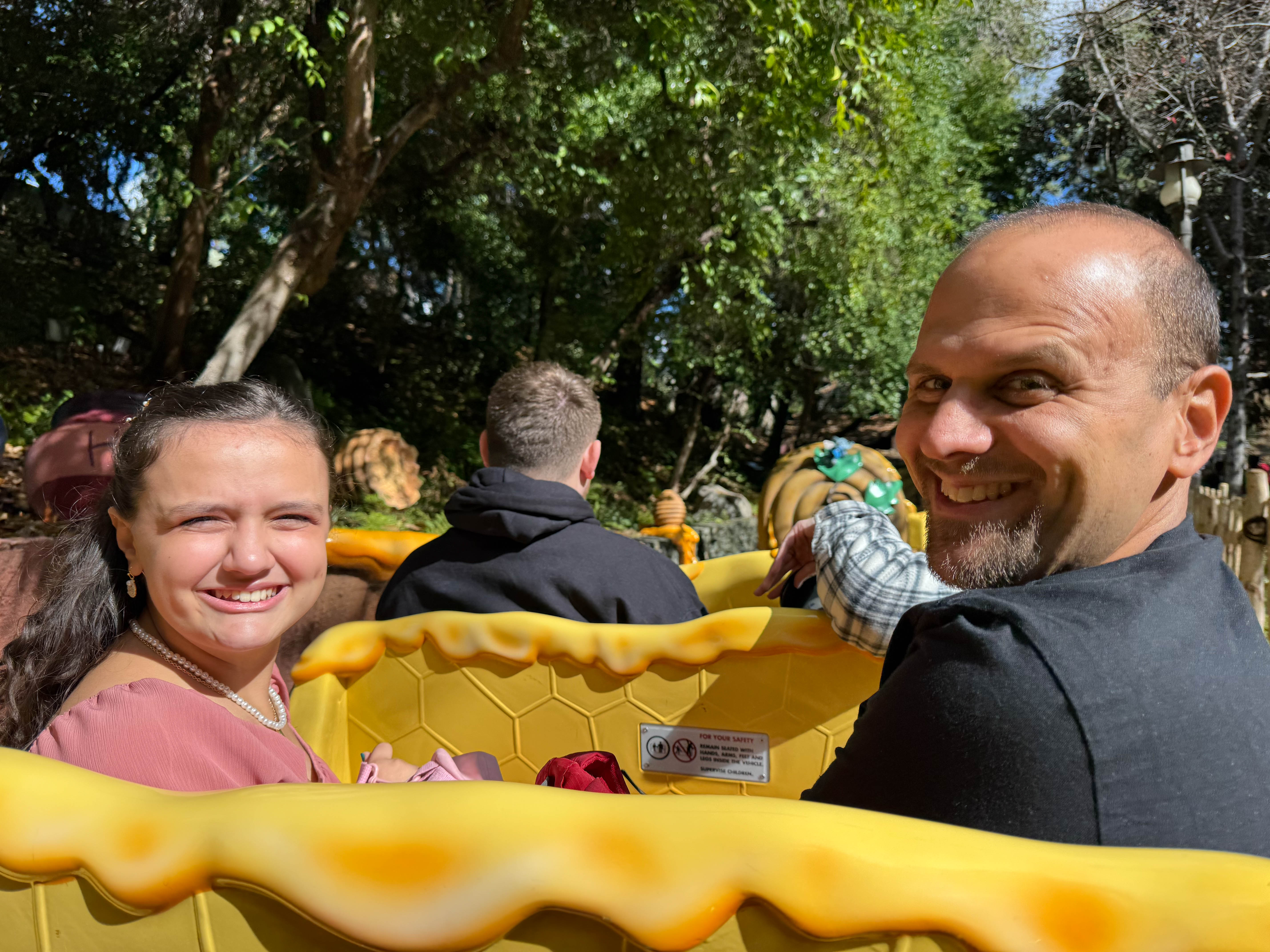 We celebrated at Disneyland