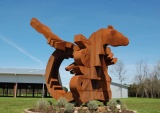 Equine Rhythm - Fabricated Corten Steel - 2014
The Texas Horse Park Dallas, Texas