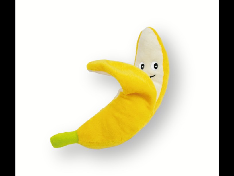 SP-3460 FLUFFY CHUM PELUCHE 
BANANA 23CM