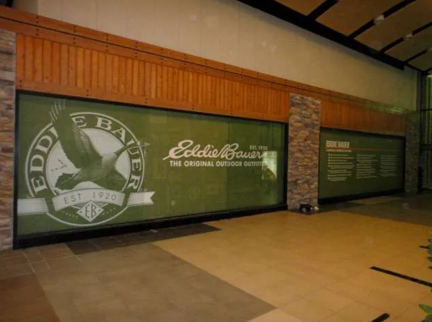 EDDIE BAUER
Vinyl Decals (Glass Wall)