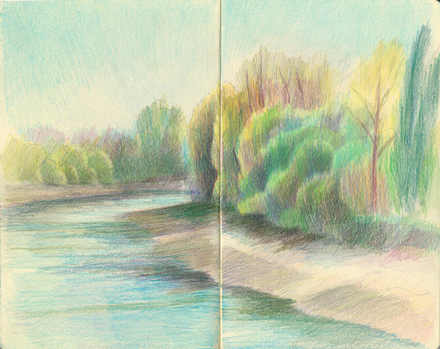 The Thames
from Kew Gardens