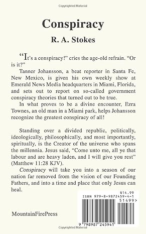 Conspiracy back cover