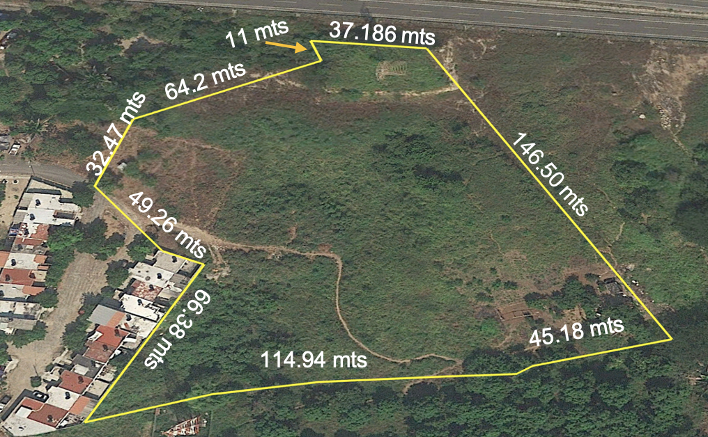 Medidas del polígono