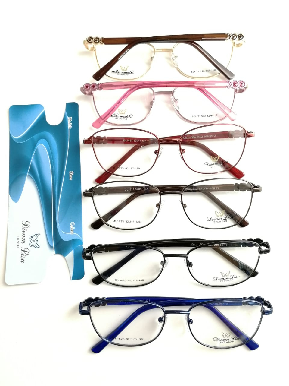 Modelo: DL1623
Colores: Vino, Azul, Cafe, Rosa, Negro y Cafe con Dorado