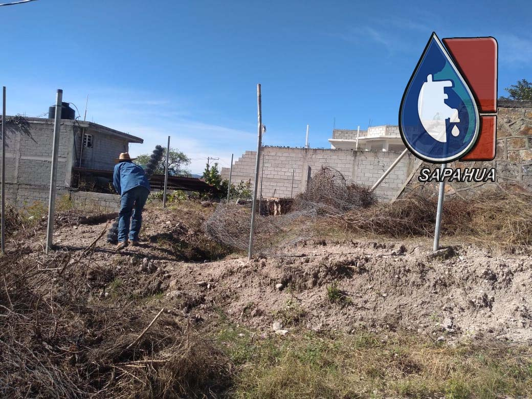 ENMALLADO DEL ÁREA PERIMETRAL DE LA CAJA DE AGUA DE LA MERCED
