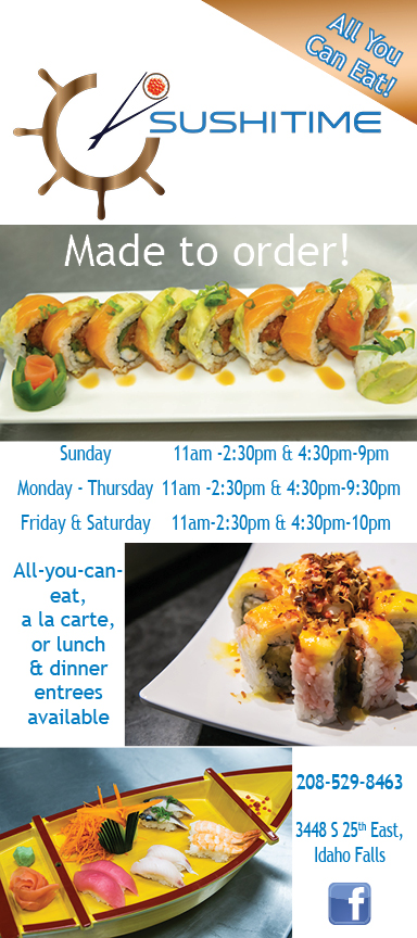 Sushi Time Brochure