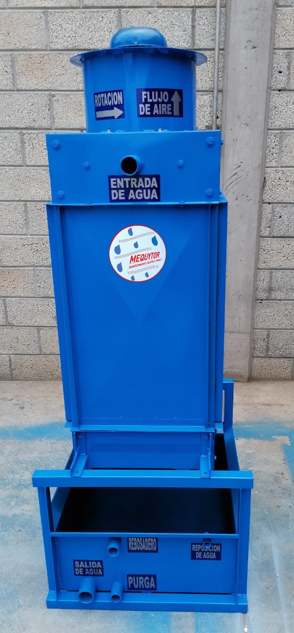 TORRE DE ENFRIAMIENTO MODELO TE-1.5 -2-0.25 GALVANIZADA