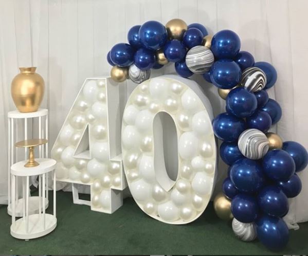 Numero Hueco Para Globos
Medidas: 1.40 Metros
Con Globos $150.000
Sin Globos   $60.000
 Unidad