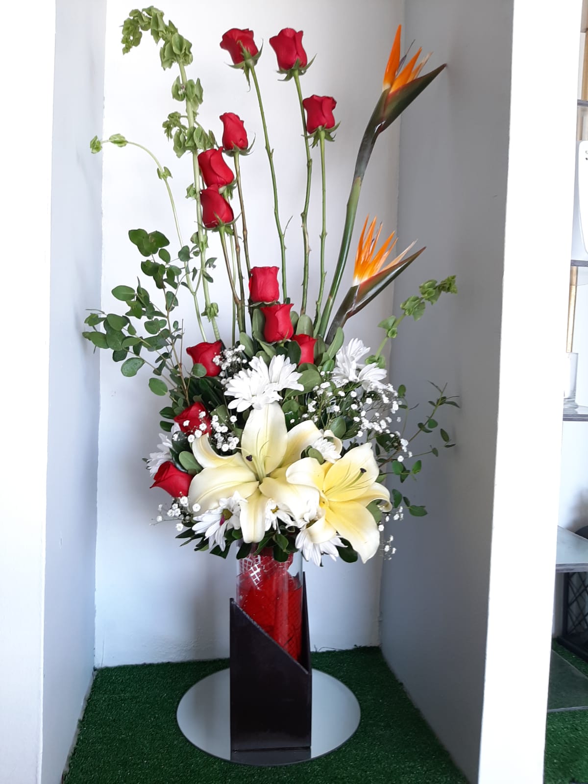 Arreglo S6 12 rosas 1200