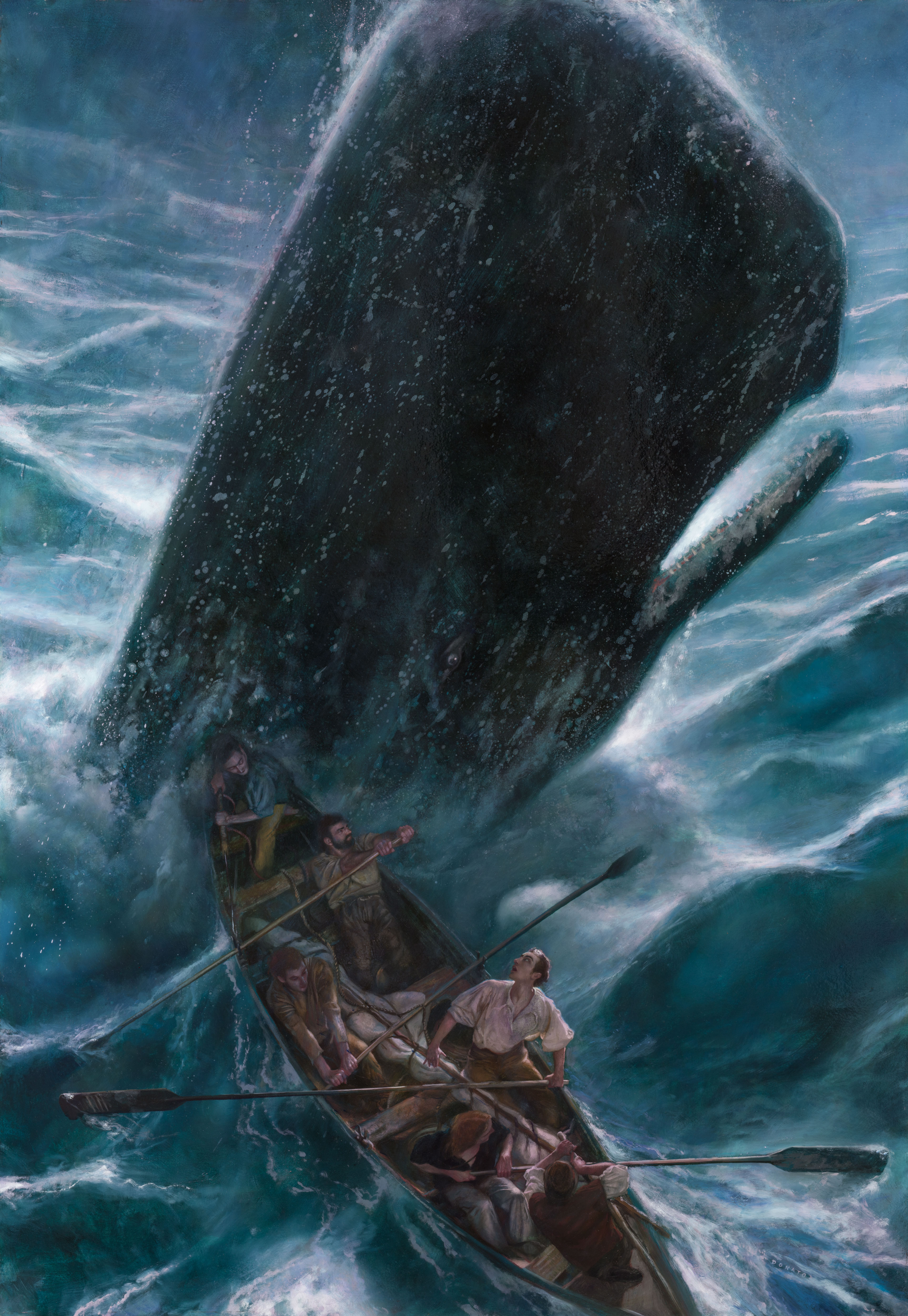 Whalers
48" x 36"  Oil on Panel 2010