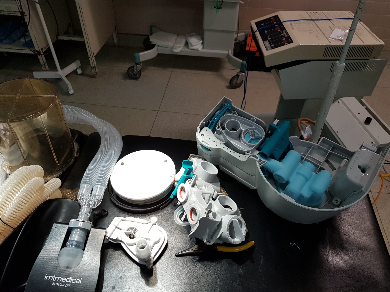 Mantenimiento preventivo a maquina de Anestesia Ohmeda