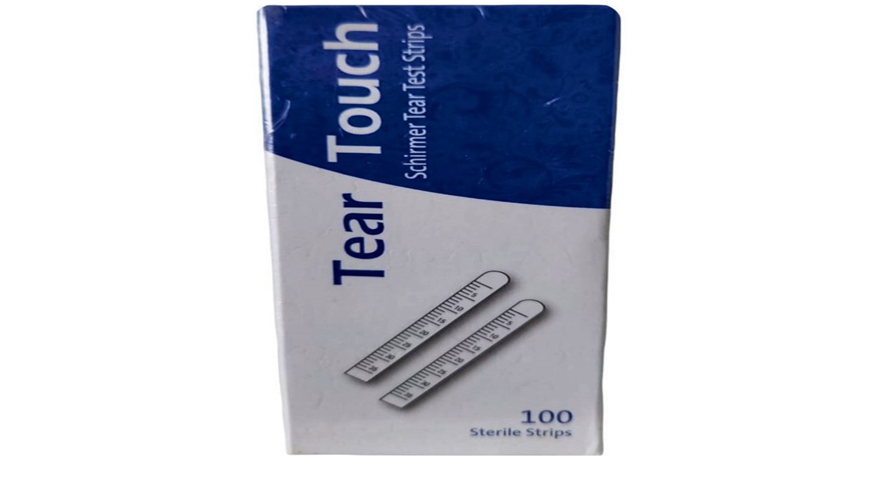 TIRAS DE SCHIRMER
CAJA CON 100 PIEZAS