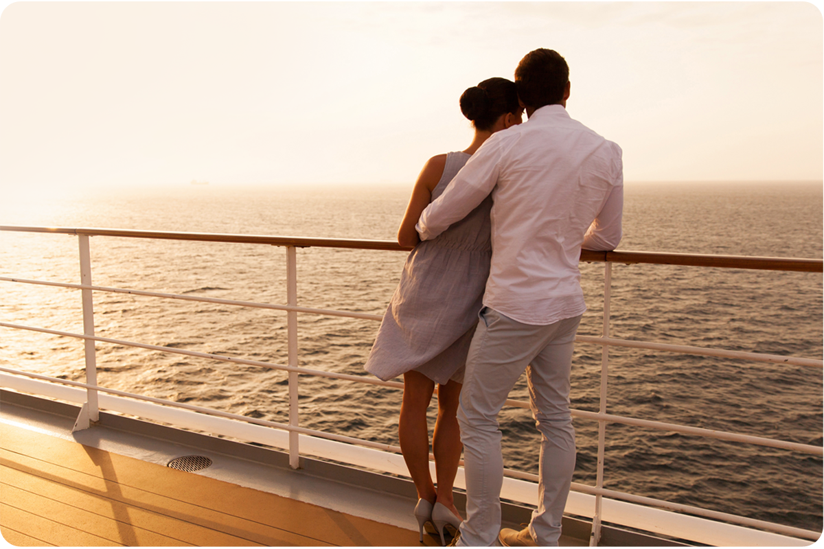 Couple On Cruise