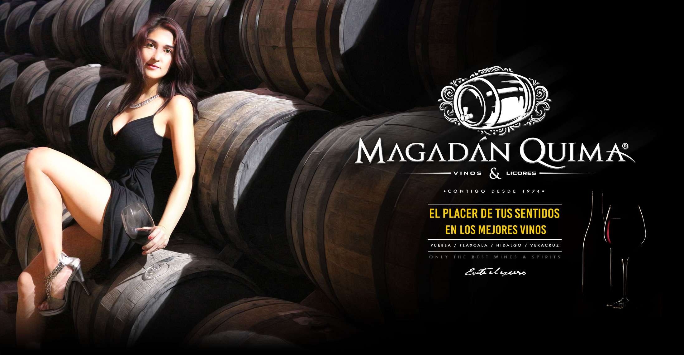 MAGADAN QUIMA PUEBLA SA DE CV      - LOS MEJORES VINOS