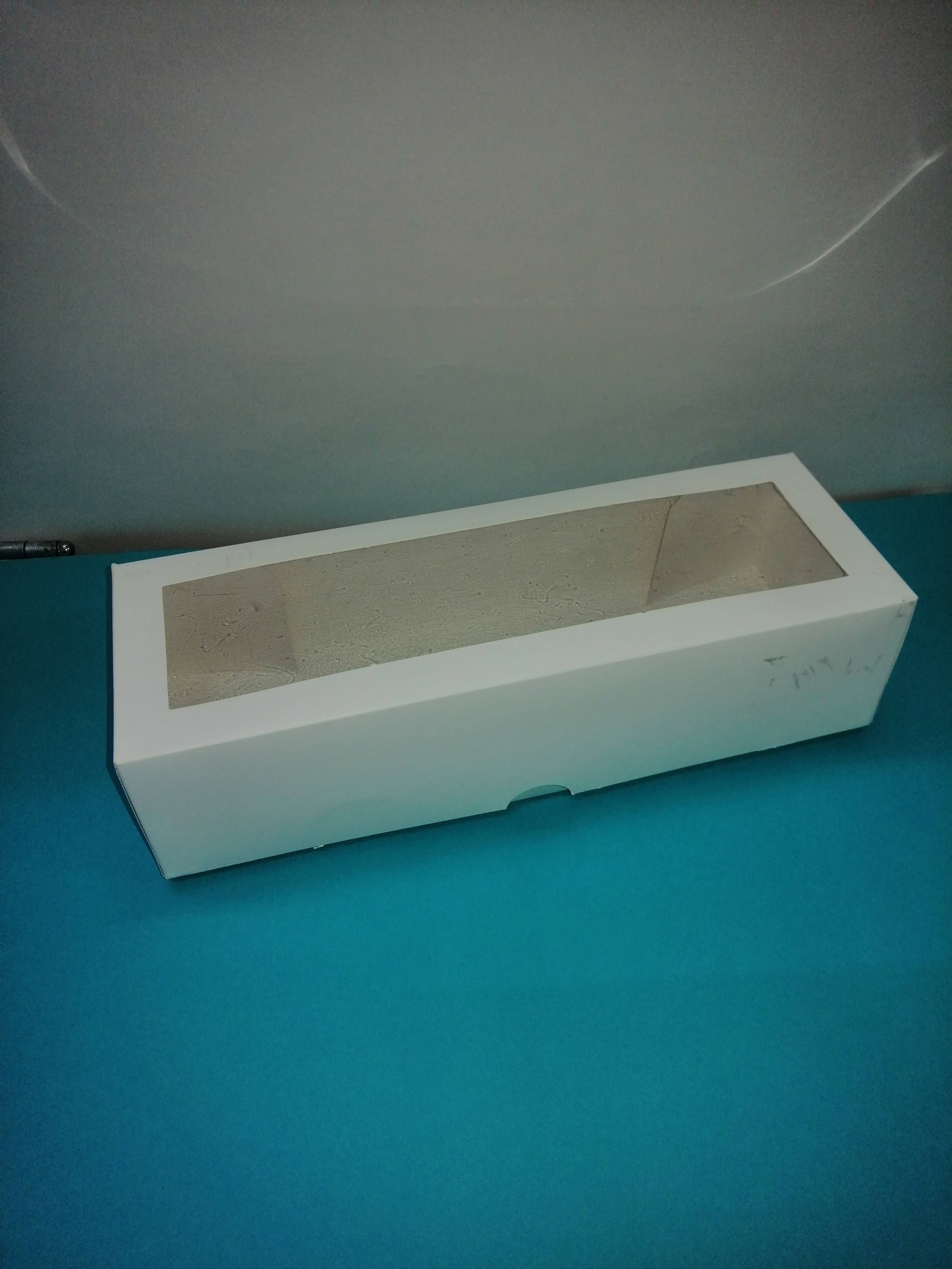 CAJA CAPLE BLANCA CON VENTANA
MODELO MARIA PARA PANQUE