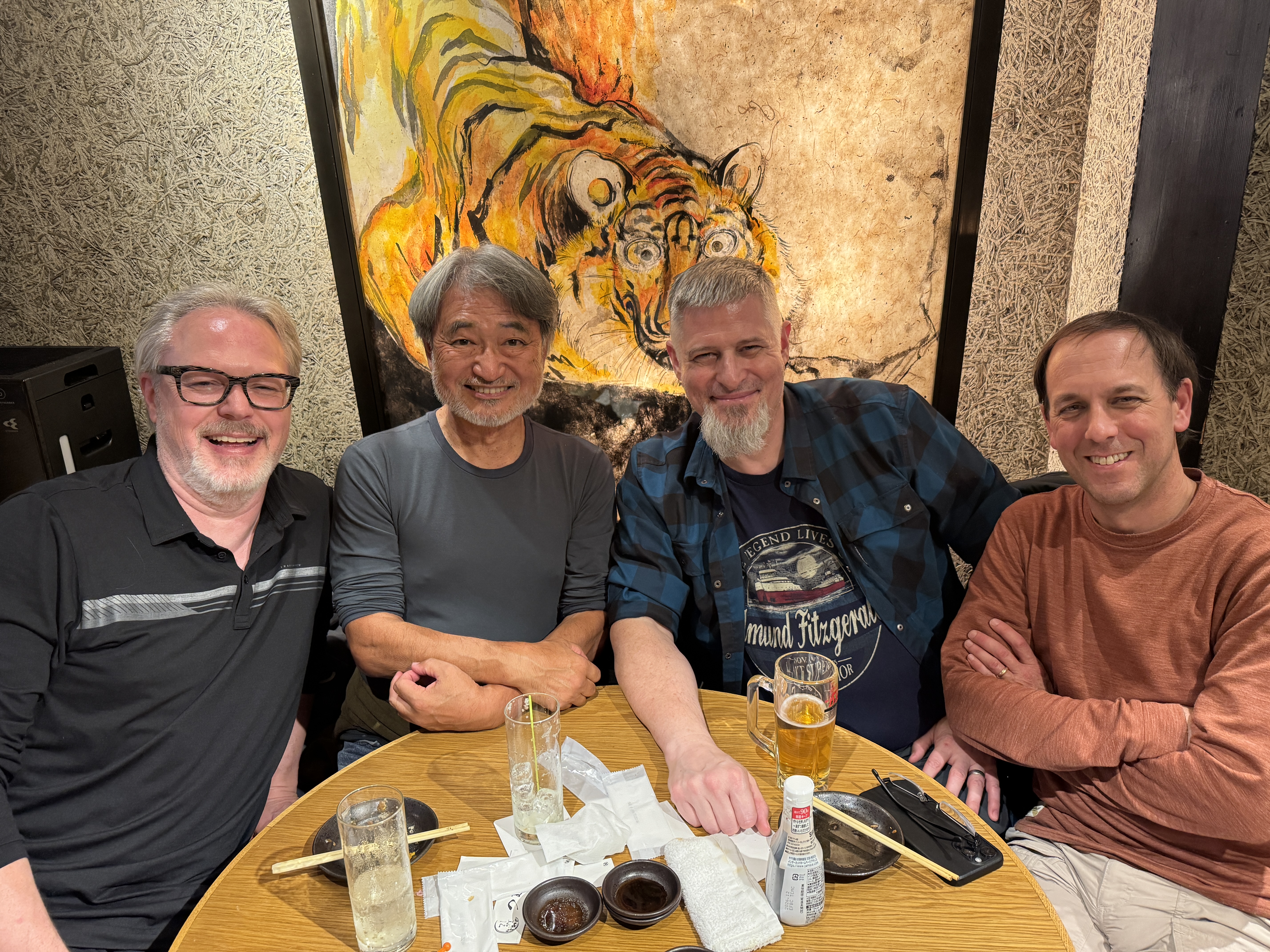 Always a pleasure to see new and old friends!